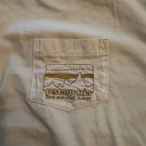 Patagonia Organic Cotton White Tee